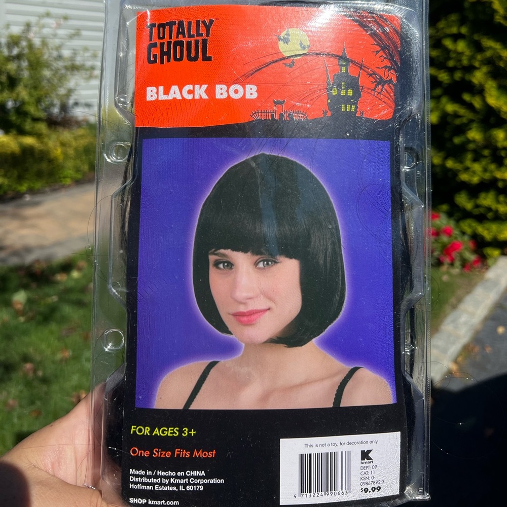 Black Bob Wig